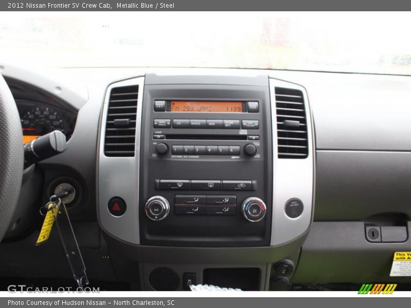 Metallic Blue / Steel 2012 Nissan Frontier SV Crew Cab