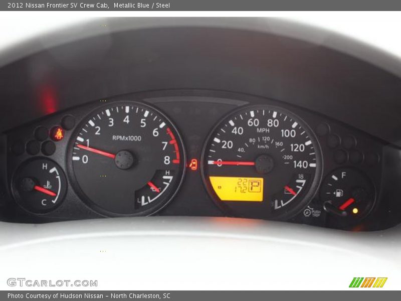  2012 Frontier SV Crew Cab SV Crew Cab Gauges