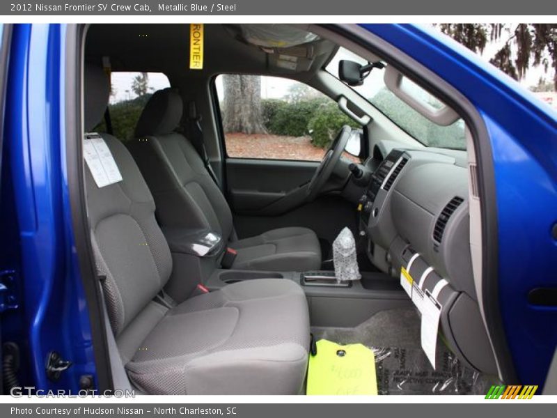 Metallic Blue / Steel 2012 Nissan Frontier SV Crew Cab
