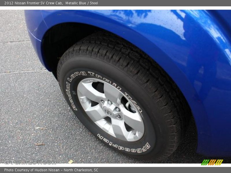 Metallic Blue / Steel 2012 Nissan Frontier SV Crew Cab