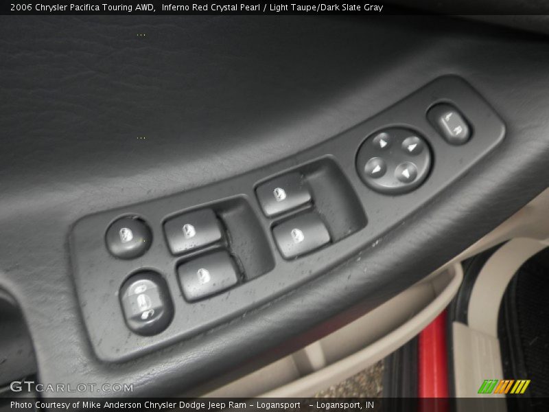 Inferno Red Crystal Pearl / Light Taupe/Dark Slate Gray 2006 Chrysler Pacifica Touring AWD