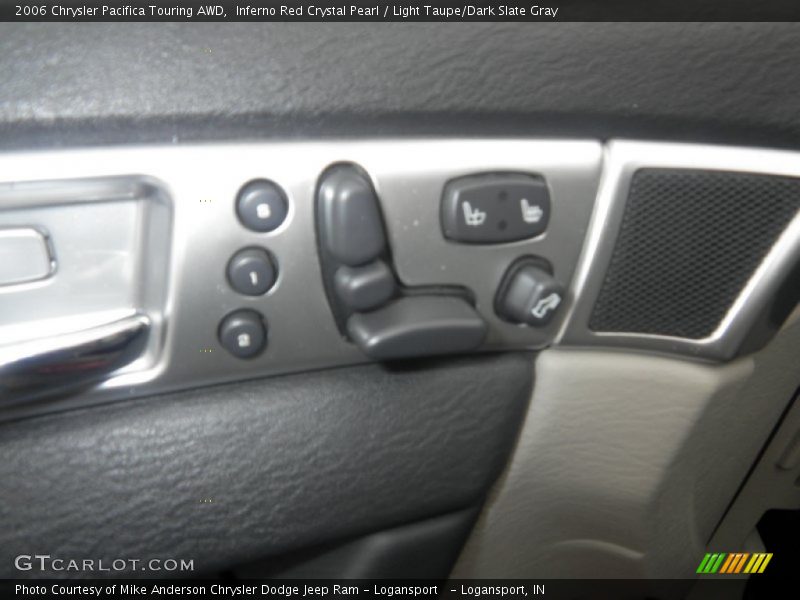 Inferno Red Crystal Pearl / Light Taupe/Dark Slate Gray 2006 Chrysler Pacifica Touring AWD