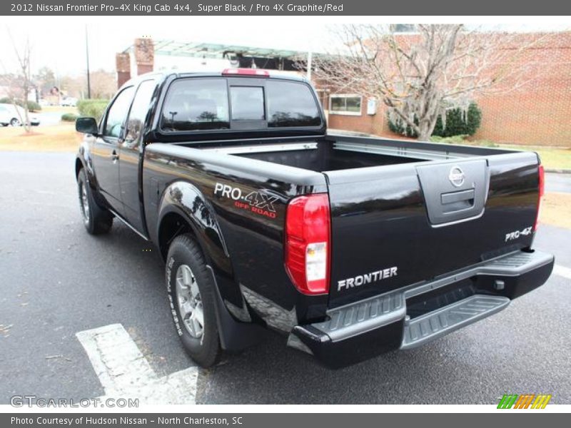  2012 Frontier Pro-4X King Cab 4x4 Super Black