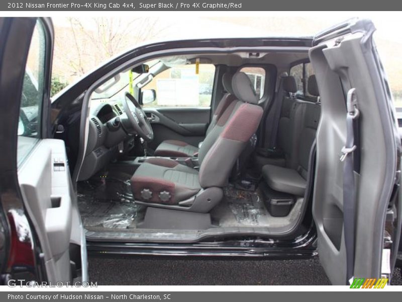  2012 Frontier Pro-4X King Cab 4x4 Pro 4X Graphite/Red Interior