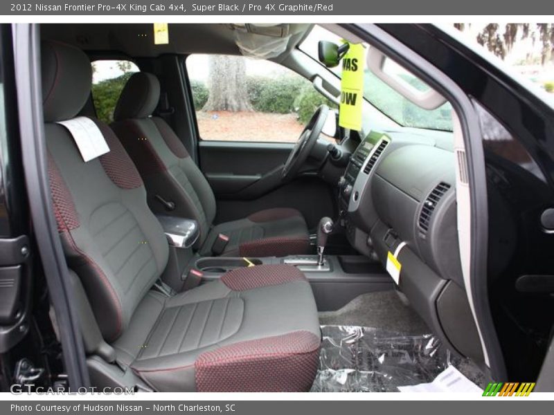 2012 Frontier Pro-4X King Cab 4x4 Pro 4X Graphite/Red Interior