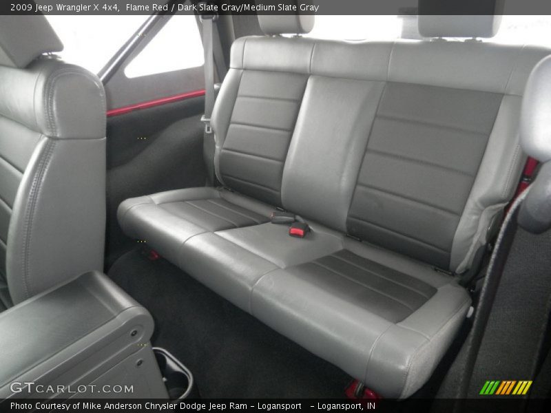 Flame Red / Dark Slate Gray/Medium Slate Gray 2009 Jeep Wrangler X 4x4