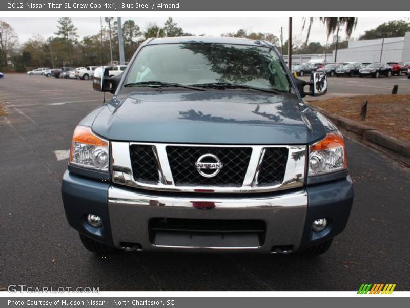 Blue Steel / Almond 2012 Nissan Titan SL Crew Cab 4x4