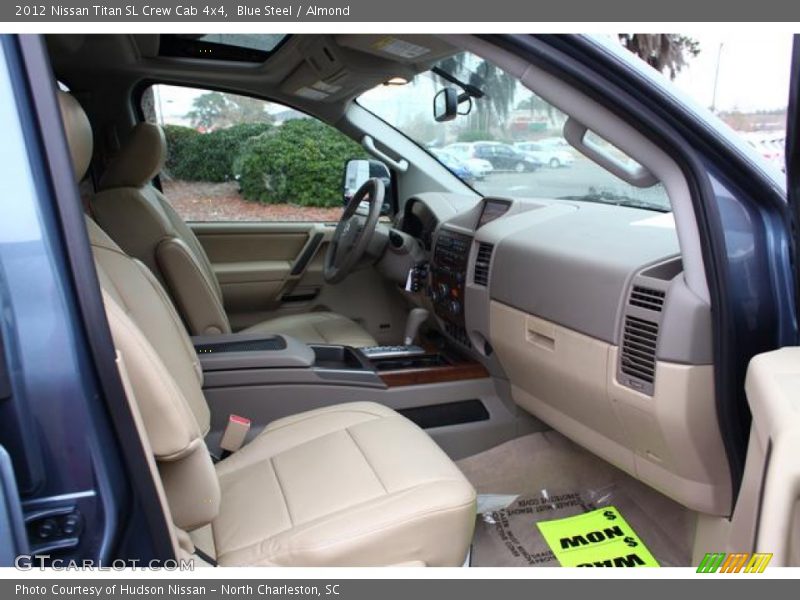  2012 Titan SL Crew Cab 4x4 Almond Interior