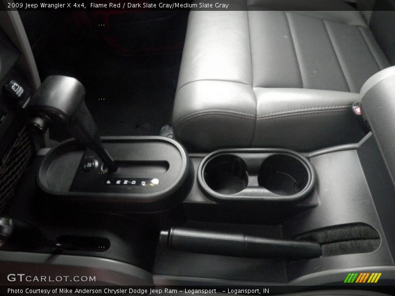 Flame Red / Dark Slate Gray/Medium Slate Gray 2009 Jeep Wrangler X 4x4