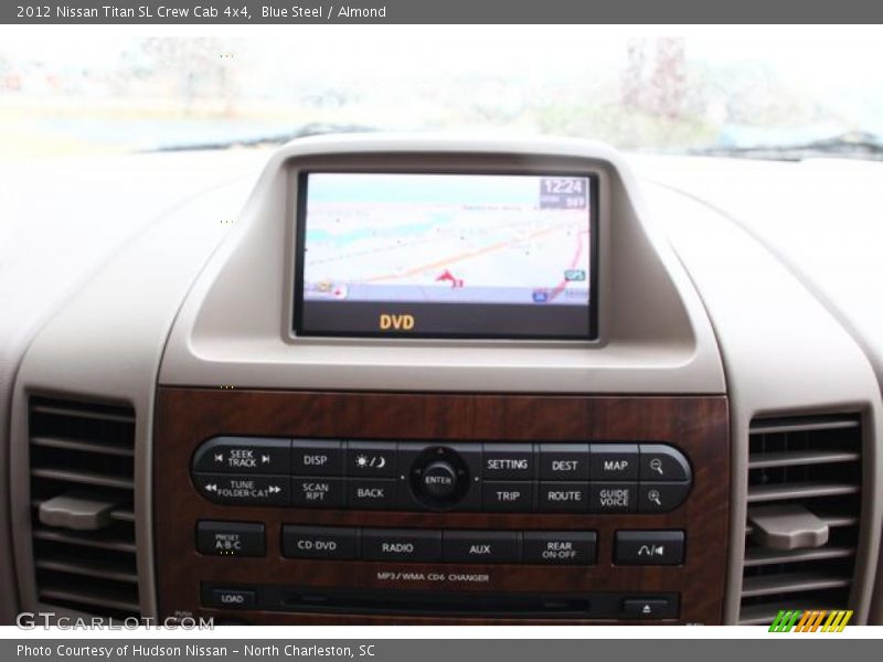 Blue Steel / Almond 2012 Nissan Titan SL Crew Cab 4x4