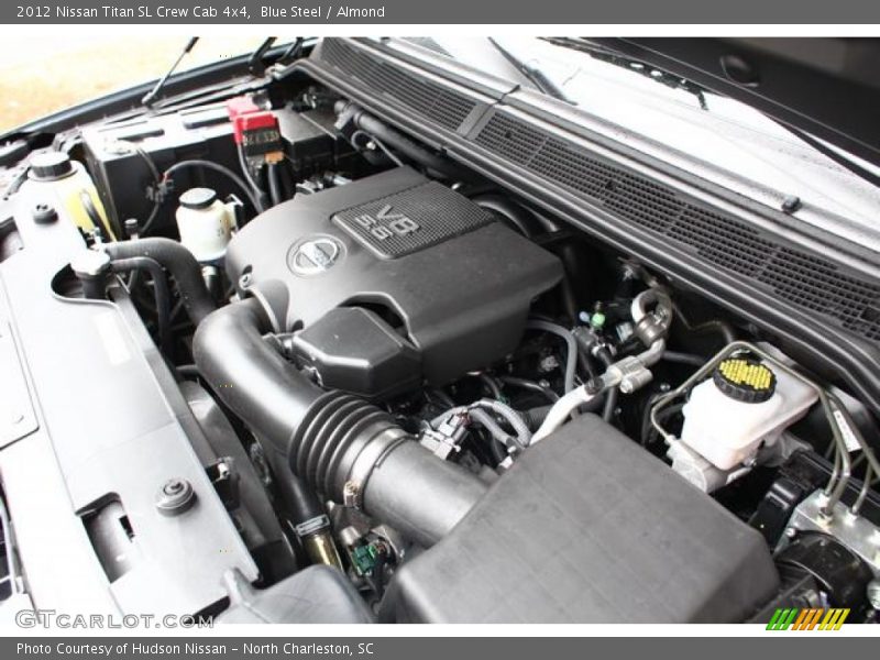  2012 Titan SL Crew Cab 4x4 Engine - 5.6 Liter Flex-Fuel DOHC 32-Valve CVTCS V8