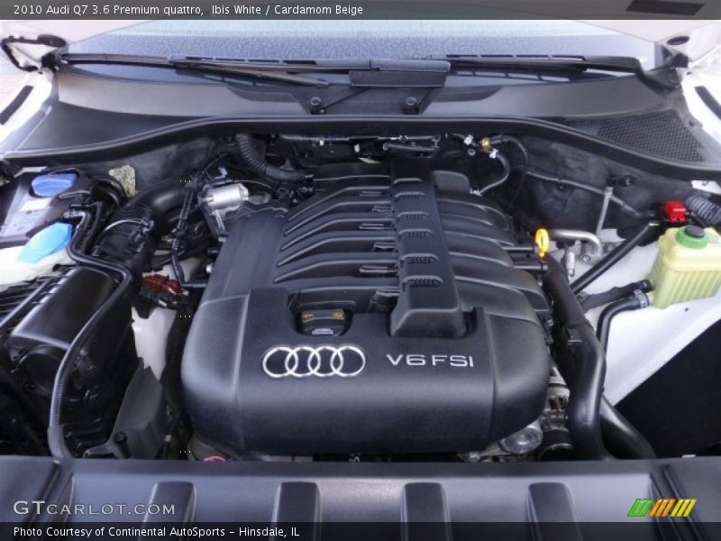 Ibis White / Cardamom Beige 2010 Audi Q7 3.6 Premium quattro