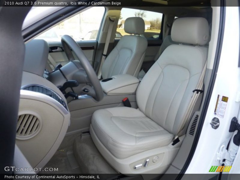 Ibis White / Cardamom Beige 2010 Audi Q7 3.6 Premium quattro