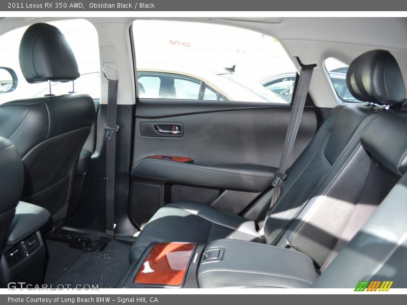 Obsidian Black / Black 2011 Lexus RX 350 AWD