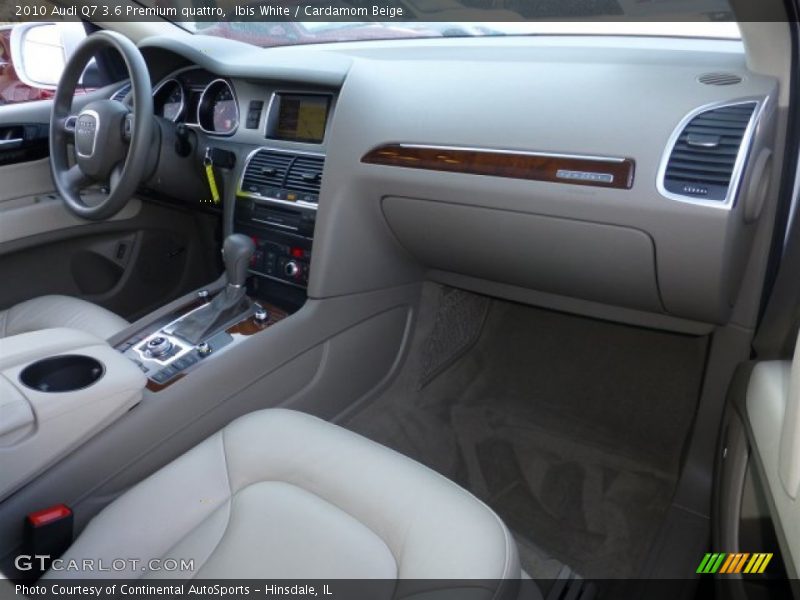 Ibis White / Cardamom Beige 2010 Audi Q7 3.6 Premium quattro