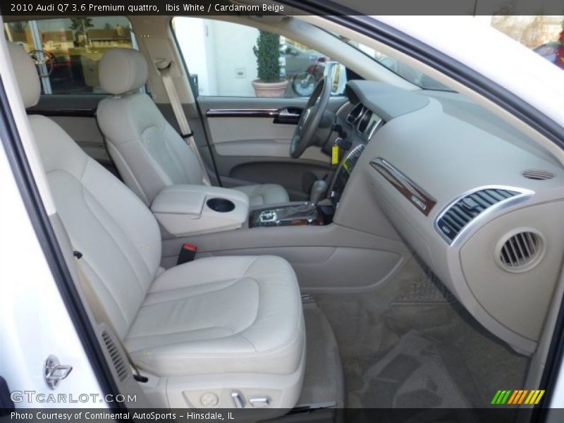 Ibis White / Cardamom Beige 2010 Audi Q7 3.6 Premium quattro