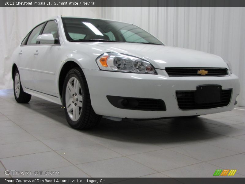 Summit White / Neutral 2011 Chevrolet Impala LT
