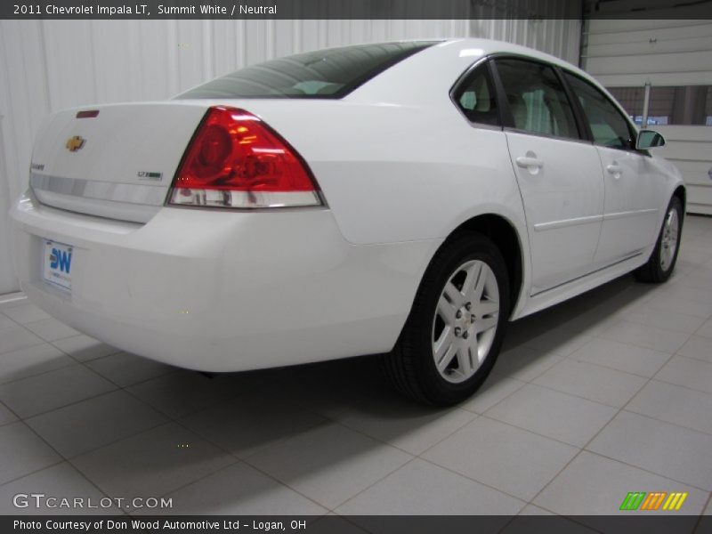 Summit White / Neutral 2011 Chevrolet Impala LT