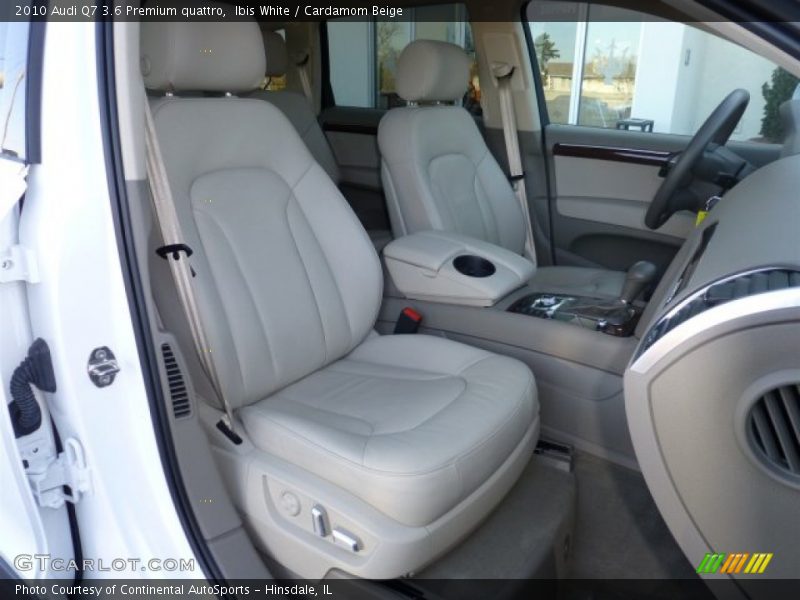 Ibis White / Cardamom Beige 2010 Audi Q7 3.6 Premium quattro