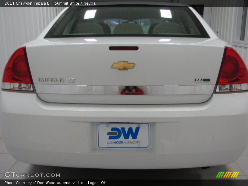 Summit White / Neutral 2011 Chevrolet Impala LT