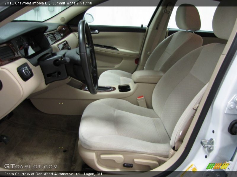 Summit White / Neutral 2011 Chevrolet Impala LT
