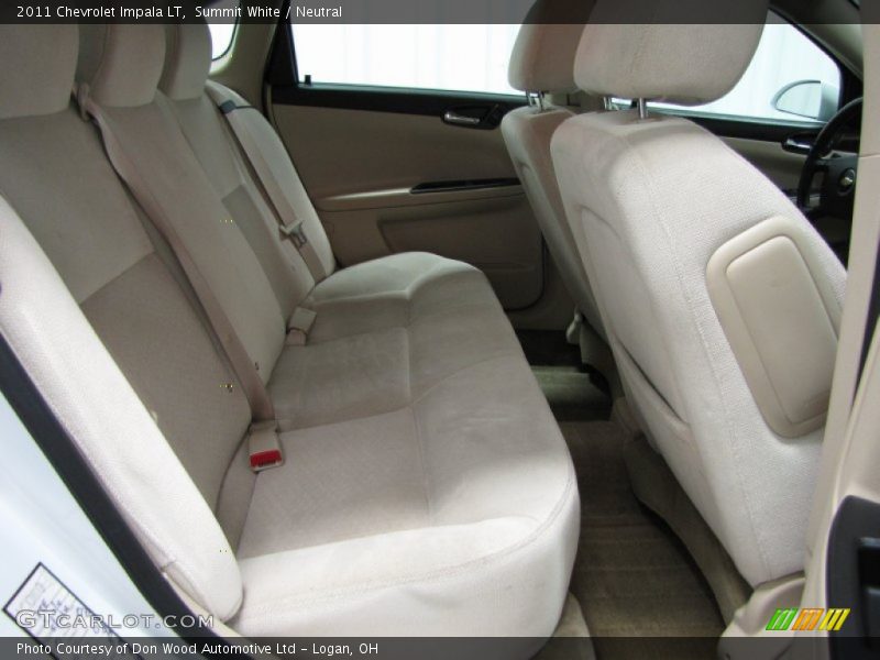 Summit White / Neutral 2011 Chevrolet Impala LT