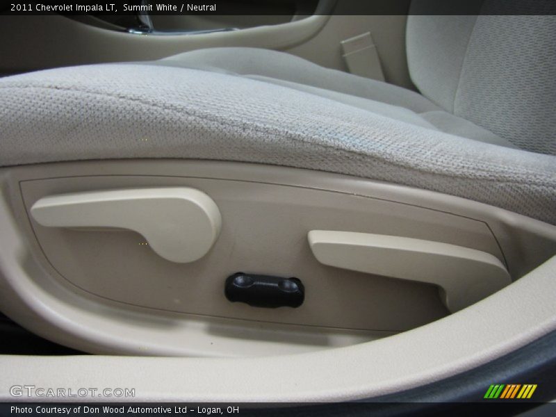 Summit White / Neutral 2011 Chevrolet Impala LT