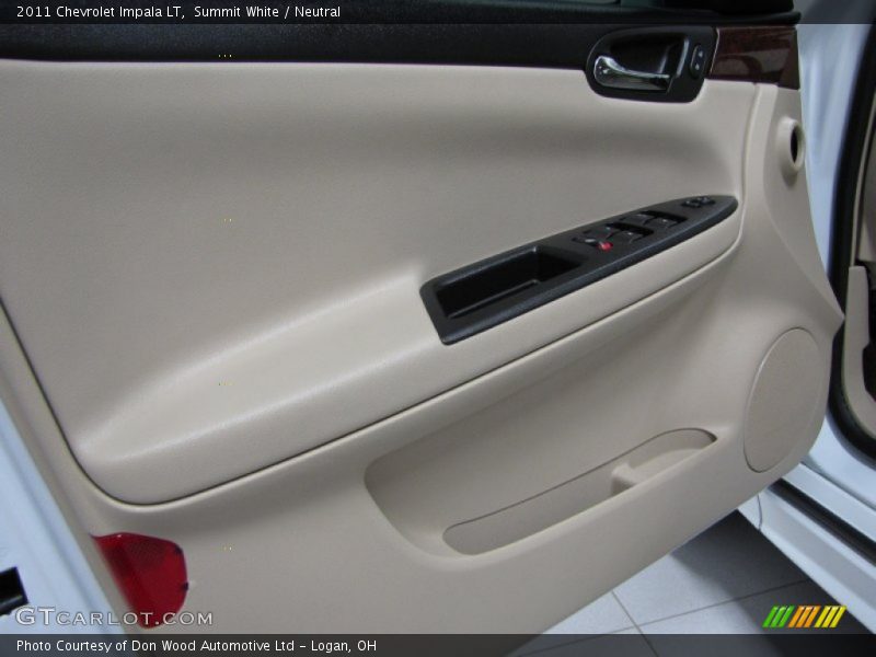 Summit White / Neutral 2011 Chevrolet Impala LT