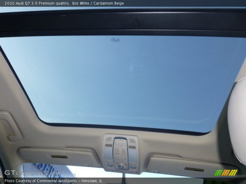 Ibis White / Cardamom Beige 2010 Audi Q7 3.6 Premium quattro