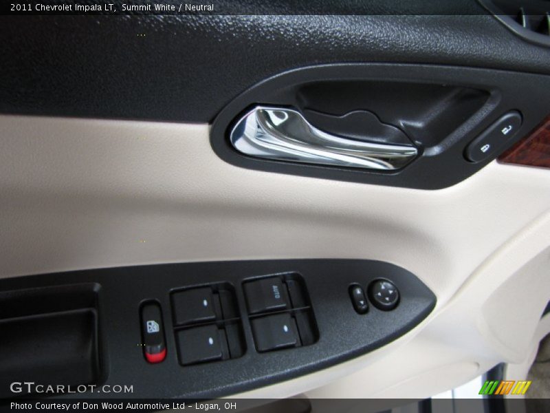 Summit White / Neutral 2011 Chevrolet Impala LT