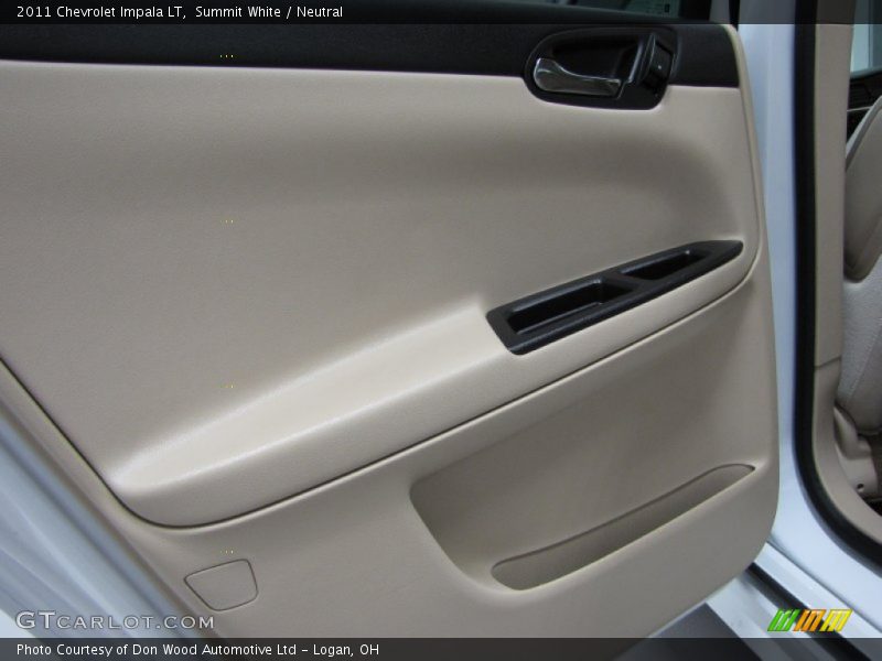Summit White / Neutral 2011 Chevrolet Impala LT
