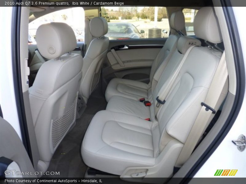 Ibis White / Cardamom Beige 2010 Audi Q7 3.6 Premium quattro