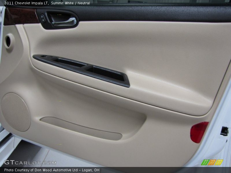 Summit White / Neutral 2011 Chevrolet Impala LT