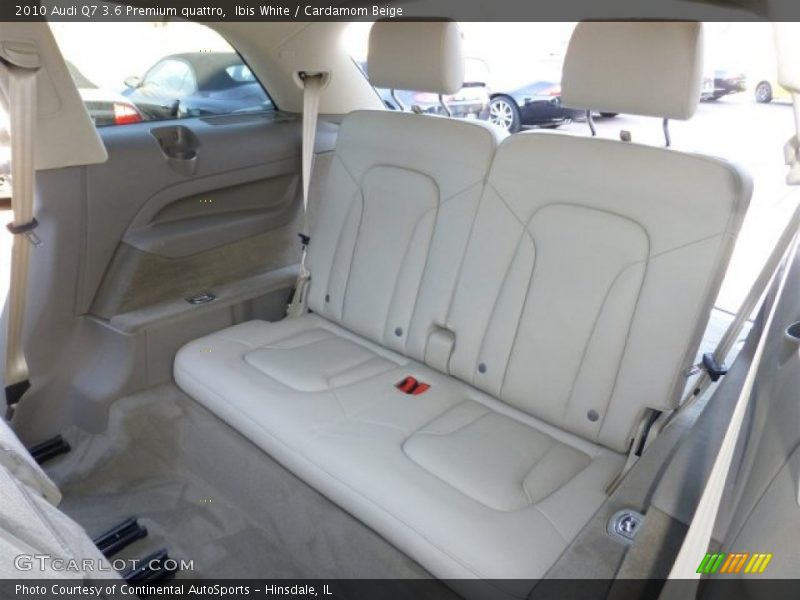 Ibis White / Cardamom Beige 2010 Audi Q7 3.6 Premium quattro