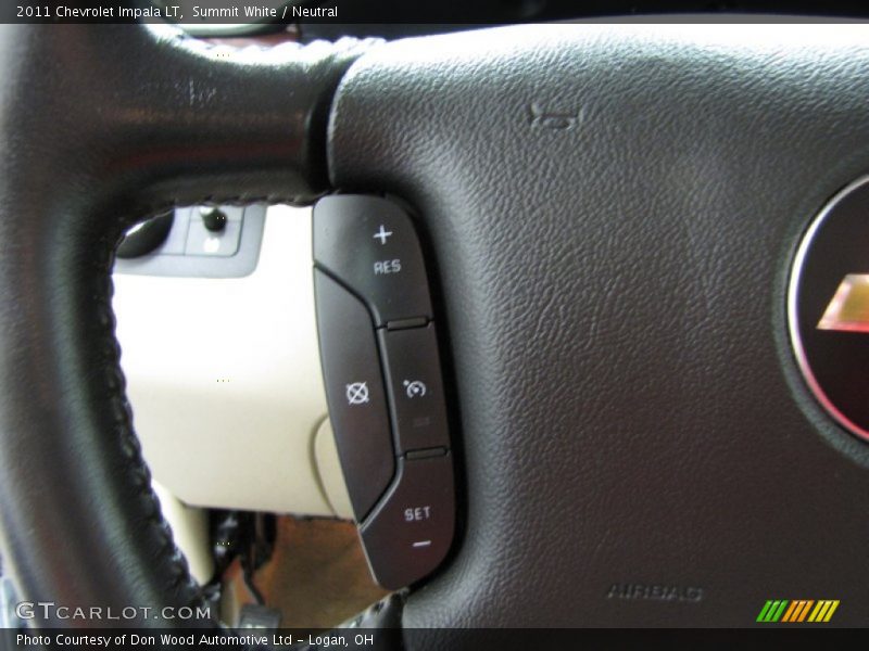 Summit White / Neutral 2011 Chevrolet Impala LT