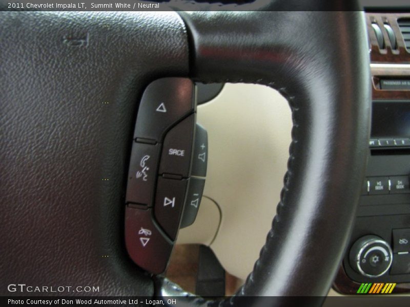 Summit White / Neutral 2011 Chevrolet Impala LT