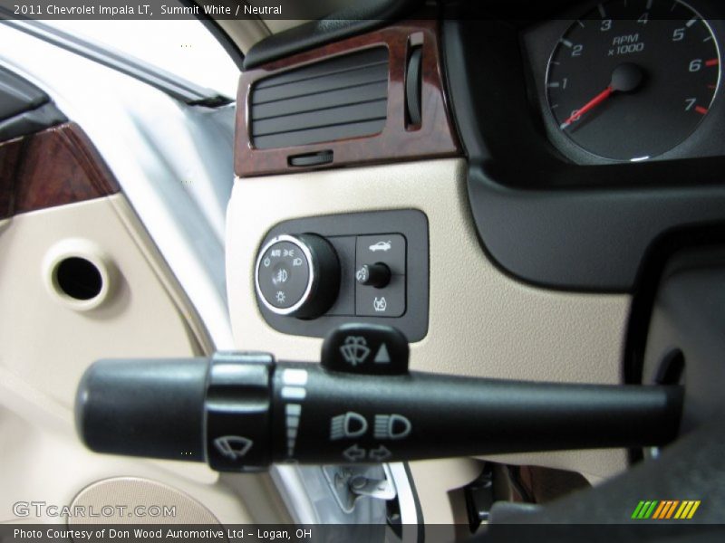 Summit White / Neutral 2011 Chevrolet Impala LT