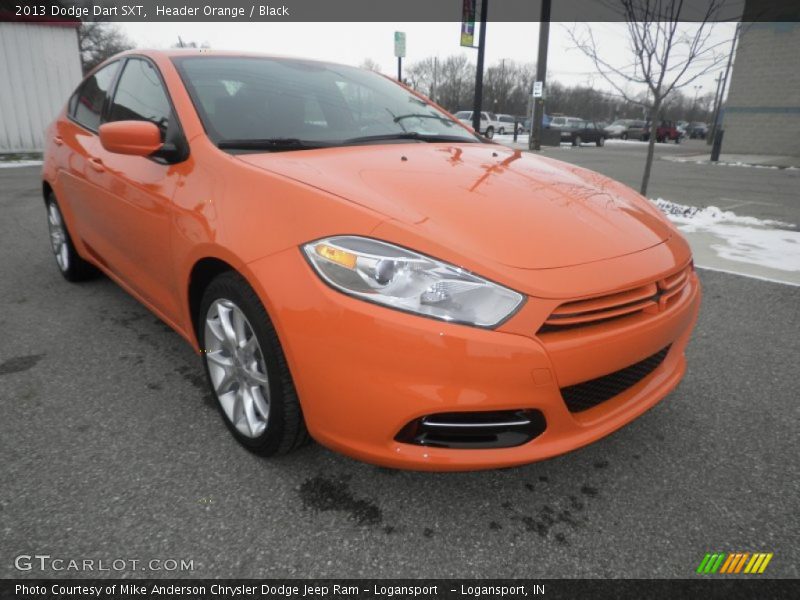 Front 3/4 View of 2013 Dart SXT