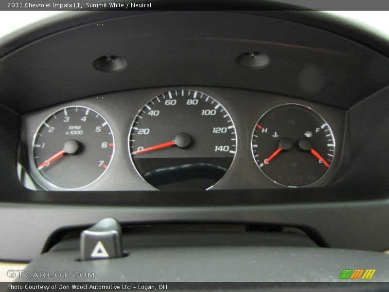 Summit White / Neutral 2011 Chevrolet Impala LT