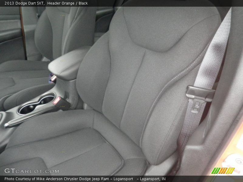 Header Orange / Black 2013 Dodge Dart SXT