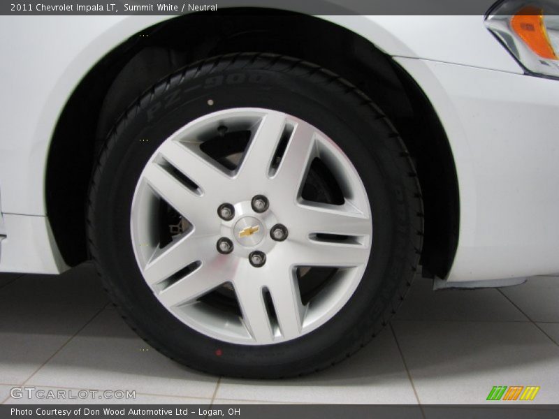Summit White / Neutral 2011 Chevrolet Impala LT