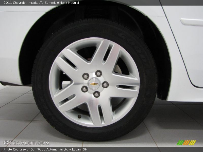 Summit White / Neutral 2011 Chevrolet Impala LT