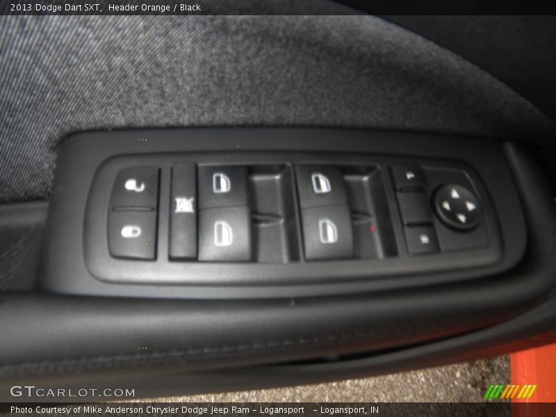 Header Orange / Black 2013 Dodge Dart SXT