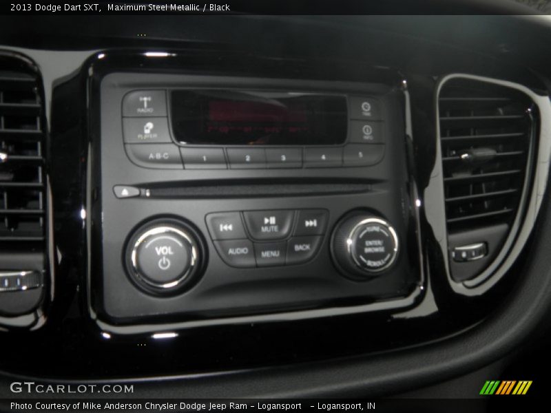 Maximum Steel Metallic / Black 2013 Dodge Dart SXT