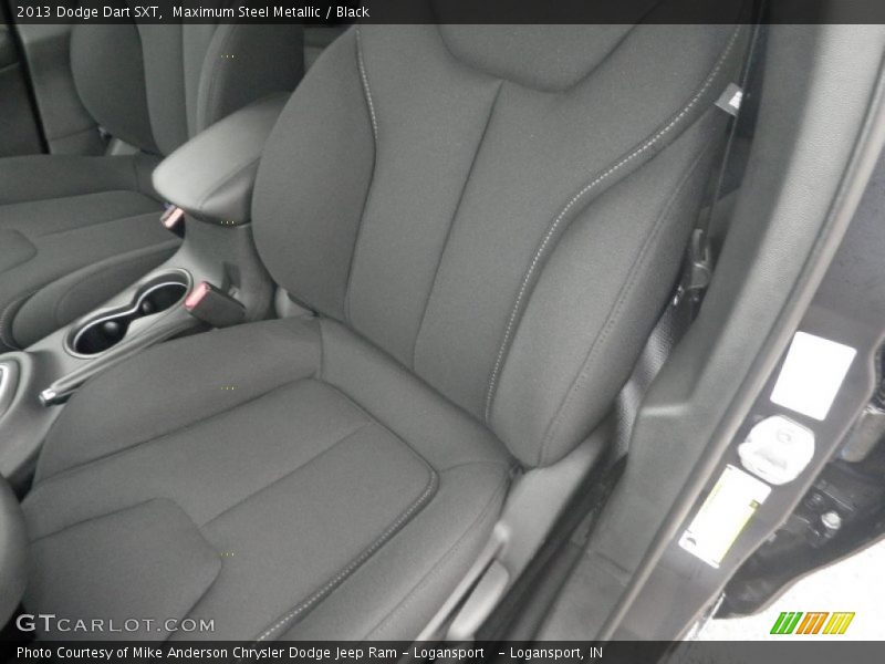 Maximum Steel Metallic / Black 2013 Dodge Dart SXT