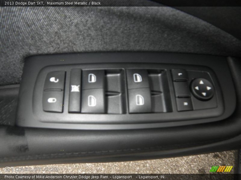 Maximum Steel Metallic / Black 2013 Dodge Dart SXT
