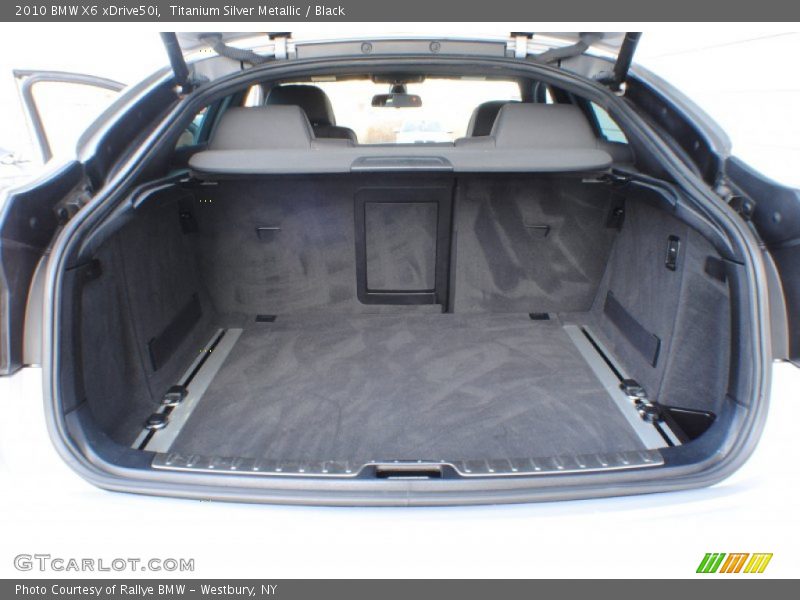 Titanium Silver Metallic / Black 2010 BMW X6 xDrive50i