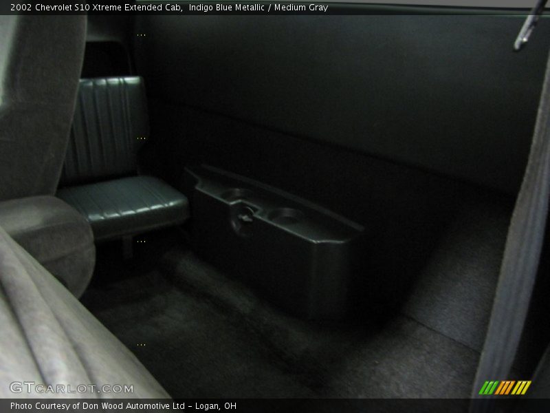 Indigo Blue Metallic / Medium Gray 2002 Chevrolet S10 Xtreme Extended Cab