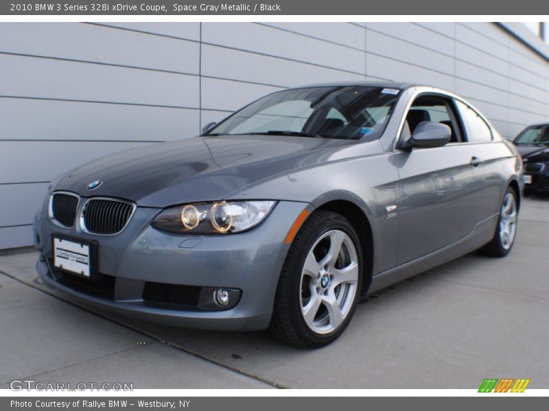 Space Gray Metallic / Black 2010 BMW 3 Series 328i xDrive Coupe