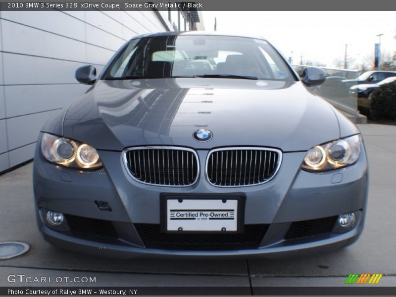 Space Gray Metallic / Black 2010 BMW 3 Series 328i xDrive Coupe